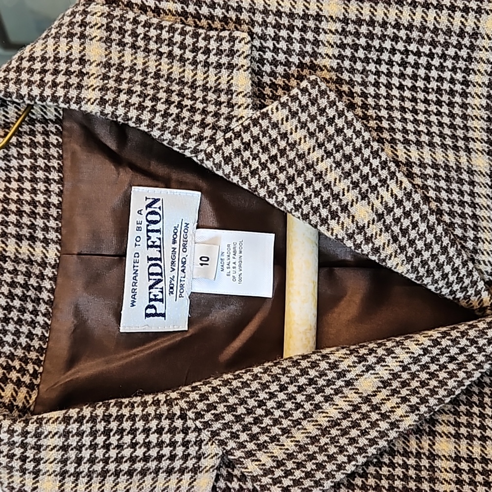Awesome Small Plaid Pendleton Jacket - image 2